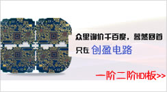 一階二階HDI板-創(chuàng)盈電路